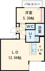 パロス山本通りエスコンディーテの間取り画像