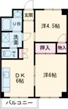 翠香マンションの間取り画像