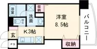 住吉橋TKハイツの間取り画像