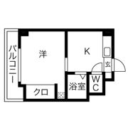 ハッピーコート豊沢の間取り画像