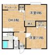 カーサK＆Mの間取り画像