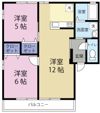 レトアReinBow Aの間取り画像
