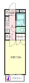メイプルⅠの間取り画像