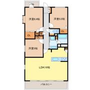 アデグランツ藤が丘の間取り画像