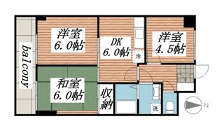 パセール長良の間取り画像