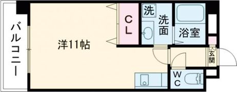 Primevere慶徳の間取り画像