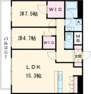 ソフィア九品寺の間取り画像