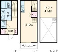 La Sette（ラ セッテ）の間取り画像