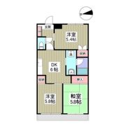 藤ハイツの間取り画像