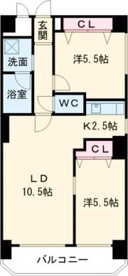フォンテーヌ豊平の間取り画像