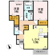 シャルムグレイスⅡ B棟の間取り画像