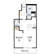 tj residence TOKOROZAWAの間取り画像