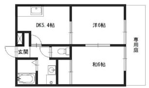 パセオ構の間取り画像