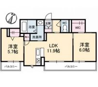 cotta林町の間取り画像