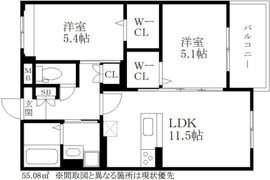ボワットノワールの間取り画像