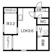 レガリスト平安通の間取り画像