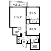 ブランシャール豊平パークサイドの間取り画像