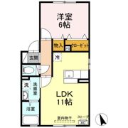 グランモア奥野の間取り画像