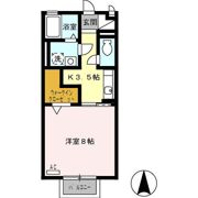 リベルテ末広の間取り画像