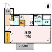 メゾンクレール B棟の間取り画像