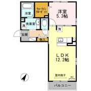 セントラルタウンコート A棟の間取り画像