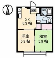 グッディーズ寺山の間取り画像