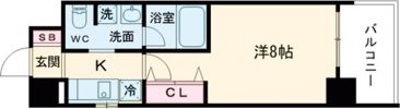ラナップスクエア神戸ハーバープライムの間取り画像