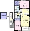 メゾンSK Ⅲの間取り画像