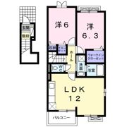 メゾン・プラシードBの間取り画像