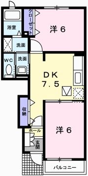 サウス・グリーンCの間取り画像