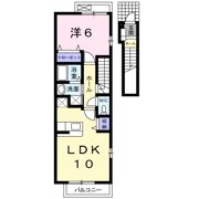 シャトレ 桜3の間取り画像