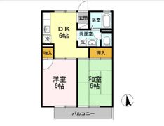セジュールモトハシの間取り画像