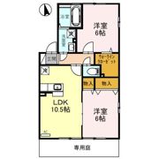 リビングタウン赤祖父 Aの間取り画像