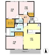 BLESTON ARUGAの間取り画像