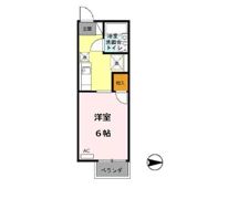 ジュネス阪本の間取り画像