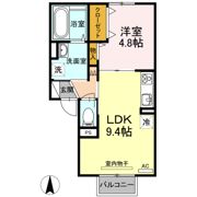 グレイスヴィラ南浜 B棟の間取り画像