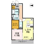 ミーティアAの間取り画像