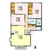 ソルジェンテ南方 B棟の間取り画像
