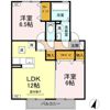 フレンドリースクエア桜 A棟の間取り画像