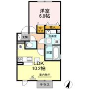 上徳Ⅱの間取り画像