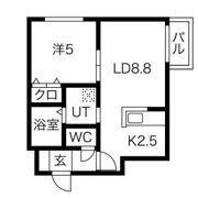 MTガーデンEastの間取り画像