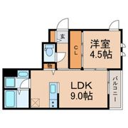 エキューム登戸の間取り画像