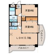サンロイヤル左右木の間取り画像