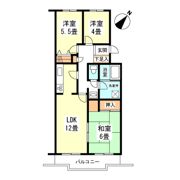 近藤マンションの間取り画像