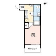 サンロイヤル深草(サンロイヤルフカクサ)の間取り画像