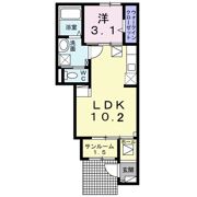 アルページュ Aの間取り画像