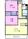 M’s ARTIの間取り画像
