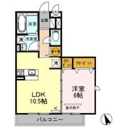 エミネンス Bの間取り画像