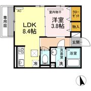 メルベーユ西原の間取り画像