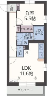 メルキオールの間取り画像